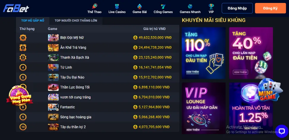 Các loại game Nohu33 phổ biến nhất
